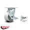 Service Caster 4 Inch Semi Steel Caster with Roller Bearing and Brake/Swivel Lock SCC SCC-30CS420-SSR-TLB-BSL - alternate 2
